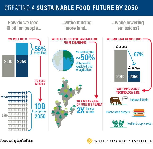 How to Feed 10 Billion by 2050 - Moving Toward a Sustainable Food Future